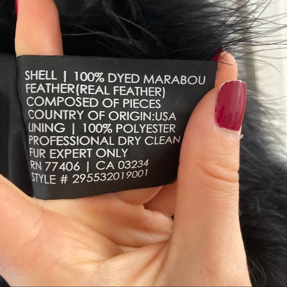 Marabou feather vest - Picture 5 of 5